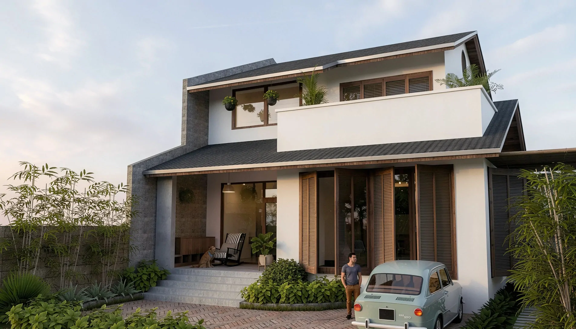 Nhà vườn hiện đại ASENRA
